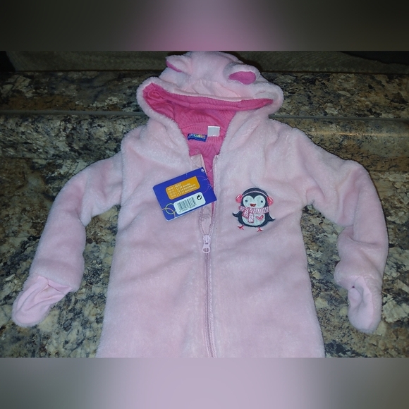 Lupilu one piece zip up onesie pjs/snow Suit 12/24m Nwt - Picture 2 of 5